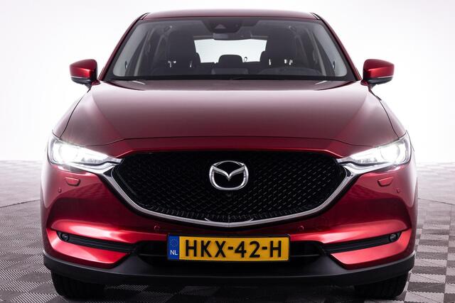 Mazda CX-5 2.0 SkyActiv-G 165 Skylease Luxury | AUTOMAAT | TREKHAAK | LEDER | 360 CAMERA | HEAD UP | BOSE AUDIO | 19 INCH | DODEHOEK DETECTIE | CLIMATE CONTROL |