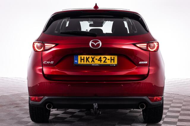 Mazda CX-5 2.0 SkyActiv-G 165 Skylease Luxury | AUTOMAAT | TREKHAAK | LEDER | 360 CAMERA | HEAD UP | BOSE AUDIO | 19 INCH | DODEHOEK DETECTIE | CLIMATE CONTROL |