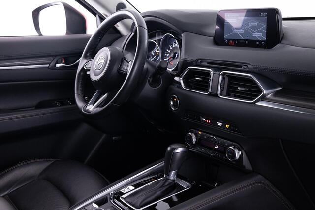 Mazda CX-5 2.0 SkyActiv-G 165 Skylease Luxury | AUTOMAAT | TREKHAAK | LEDER | 360 CAMERA | HEAD UP | BOSE AUDIO | 19 INCH | DODEHOEK DETECTIE | CLIMATE CONTROL |