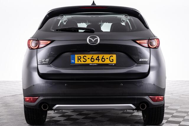 Mazda CX-5 2.0 SkyActiv-G 160 GT-M 4WD | AUTOMAAT | TREKHAAK | ELEKTRISCH SCHUIF/KANTELDAK | ACHTERUITRIJCAMERA | LEDER | BOSE AUDIO | NAVIGATIE | HEAD UP | 19 INCH LM | NED AUTO |