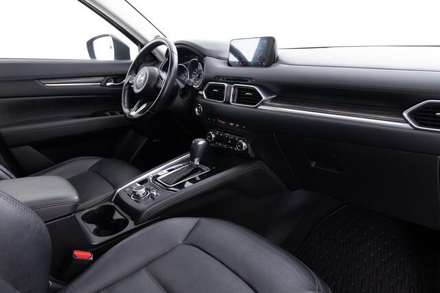Mazda CX-5 2.0 SkyActiv-G 160 GT-M 4WD | AUTOMAAT | TREKHAAK | ELEKTRISCH SCHUIF/KANTELDAK | ACHTERUITRIJCAMERA | LEDER | BOSE AUDIO | NAVIGATIE | HEAD UP | 19 INCH LM | NED AUTO |