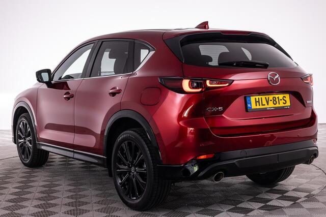 Mazda CX-5 2.0 SkyActiv-G 165 Homura Limited | AUTOMAAT | APPLE CARPLAY | 19 INCH LM | 360 CAMERA | HEAD UP | ADAPTIEF CRUISE CONTROL | STOELVERWARMING | * 6 JAAR FABRIEKSGARANTIE |