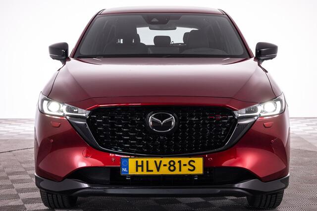 Mazda CX-5 2.0 SkyActiv-G 165 Homura Limited | AUTOMAAT | APPLE CARPLAY | 19 INCH LM | 360 CAMERA | HEAD UP | ADAPTIEF CRUISE CONTROL | STOELVERWARMING | * 6 JAAR FABRIEKSGARANTIE |