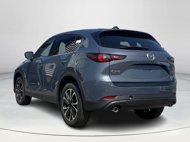 Mazda CX-5 2.0 e-SA-G M Hybrid 165 Exclusive line | Elektrische stoelen met geheugenstand | Stoelkoeling en Verwarming | Stuurverwarming | 360 Camera | Bose | Adaptieve cruise control | Head-up Display |