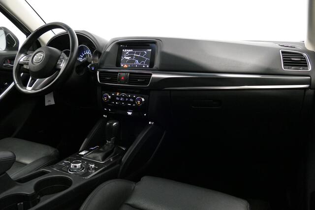 Mazda CX-5 2.0 SkyActiv-G 160 GT-M 4WD / Orig. Nederlands / Schuif-/kanteldak / Lederen bekleding / Elektr. verstelbare voorstoelen (memory) / Bose Audio / Stoelverwarming / Trekhaak (afneembaar) / Achteruitrijcamera / Cruise Control / Navigatie / Lederen bekleding 