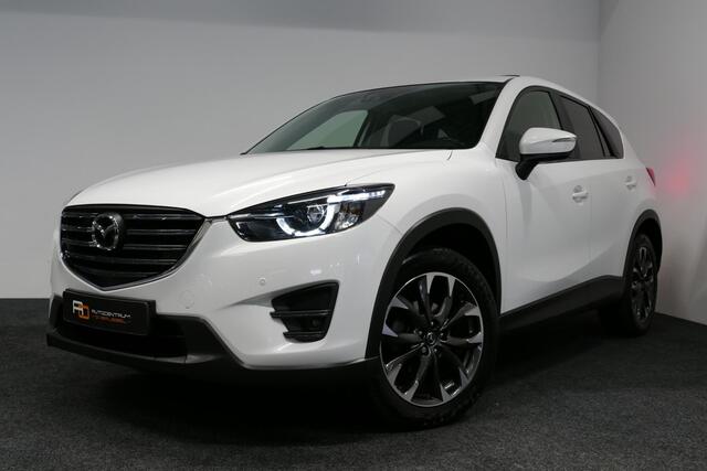 Mazda CX-5 2.0 SkyActiv-G 160 GT-M 4WD / Orig. Nederlands / Schuif-/kanteldak / Lederen bekleding / Elektr. verstelbare voorstoelen (memory) / Bose Audio / Stoelverwarming / Trekhaak (afneembaar) / Achteruitrijcamera / Cruise Control / Navigatie / Lederen bekleding 