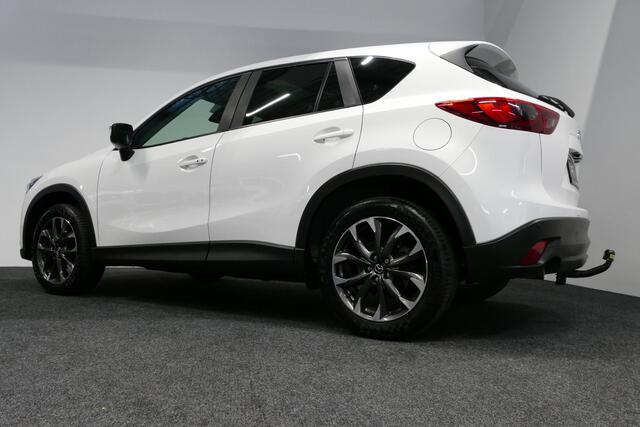 Mazda CX-5 2.0 SkyActiv-G 160 GT-M 4WD / Orig. Nederlands / Schuif-/kanteldak / Lederen bekleding / Elektr. verstelbare voorstoelen (memory) / Bose Audio / Stoelverwarming / Trekhaak (afneembaar) / Achteruitrijcamera / Cruise Control / Navigatie / Lederen bekleding 