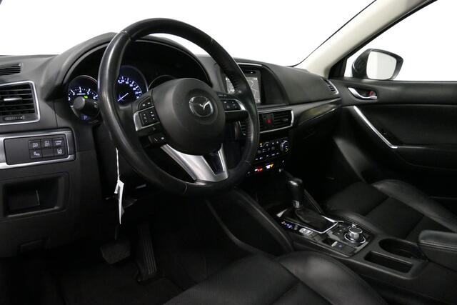 Mazda CX-5 2.0 SkyActiv-G 160 GT-M 4WD / Orig. Nederlands / Schuif-/kanteldak / Lederen bekleding / Elektr. verstelbare voorstoelen (memory) / Bose Audio / Stoelverwarming / Trekhaak (afneembaar) / Achteruitrijcamera / Cruise Control / Navigatie / Lederen bekleding 