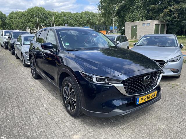 Mazda CX-5 2.5 SkyActiv-G 194 Luxury , Automaat, Trekhaak, Schuifdak, Leder, Adap. Cruise, Stoelverwarming, Stoelverkoeling, Stuurverwarming, Clima, Navi, Apple Carplay, Bose, Elektrische klep, LMV 19 Inch, Alarm