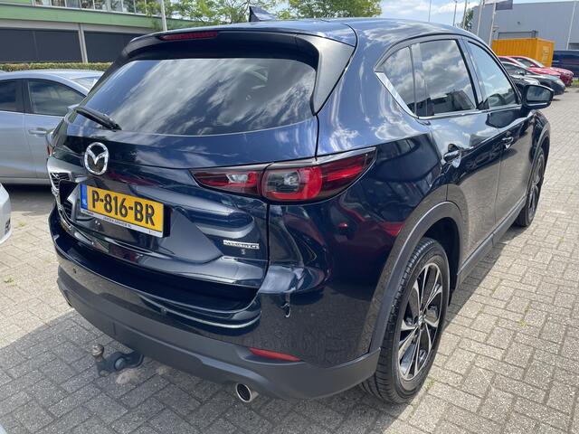 Mazda CX-5 2.5 SkyActiv-G 194 Luxury , Automaat, Trekhaak, Schuifdak, Leder, Adap. Cruise, Stoelverwarming, Stoelverkoeling, Stuurverwarming, Clima, Navi, Apple Carplay, Bose, Elektrische klep, LMV 19 Inch, Alarm