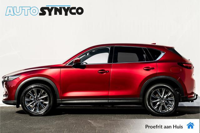 Mazda CX-5 2.2 SkyActiv-Diesel 150 automaat Signature | Leder | Adapt. Cruise | Head-up | Trekhaak | 360 camera