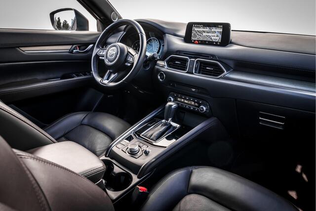 Mazda CX-5 2.2 SkyActiv-Diesel 150 automaat Signature | Leder | Adapt. Cruise | Head-up | Trekhaak | 360 camera