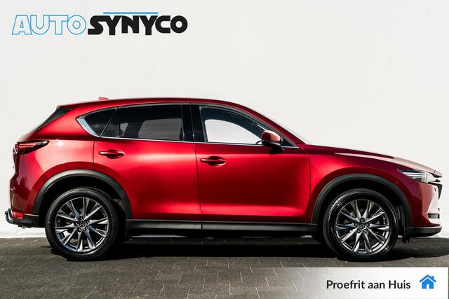 Mazda CX-5 2.2 SkyActiv-D 150 automaat Signature | Leder | Adapt. Cruise | Head-up | Trekhaak | 360 camera
