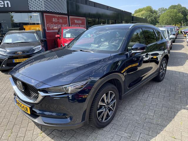 Mazda CX-5 2.5 SkyActiv-G 194 Signature , Automaat, Trekhaak, Schuif/Kanteldak, Leder, Adap. Cruise, Stoelverwarming, Stoelverkoeling, Stuurverwarming, Bose, 360 Camera, LMV 19 Inch, All Season, HUD, PDC, Elektrische achterklep