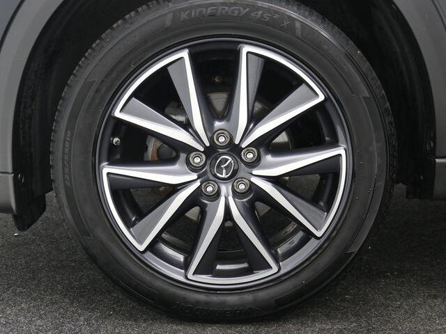 Mazda CX-5 2.5 SkyActiv-G 194PK GT-M 4WD AUTOMAAT / Stoel en Stuur Verwarming / Trekhaak / 2000kg Trekgewicht / Adaptieve Cruise / Elektrische Voorstoelen / Historie Bekend / HUD Display / Navigatie /