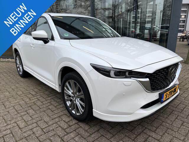 Mazda CX-5 2.5 SkyActiv-G 194 Signature AUTOMAAT | TREKHAAK | 2000kg TREKGEWICHT | 360CAMERA | EL.A.KLEP | LEDER | Bose AUDIO | DUURSTE UITVOERING | NED.AUTO | ALTIJD DEALER ONDERHOUDEN |