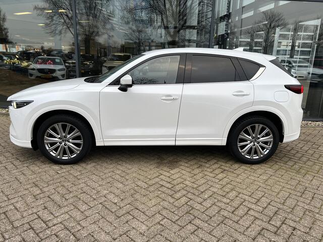 Mazda CX-5 2.5 SkyActiv-G 194 Signature AUTOMAAT | TREKHAAK | 2000kg TREKGEWICHT | 360CAMERA | EL.A.KLEP | LEDER | Bose AUDIO | DUURSTE UITVOERING | NED.AUTO | ALTIJD DEALER ONDERHOUDEN |