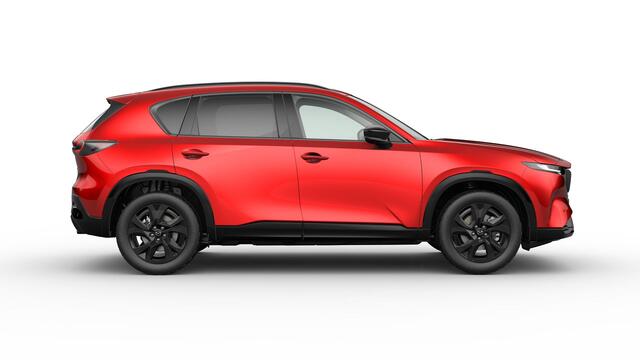 Mazda CX-5 Homura - Zwart lederen interieur & Panoramic Pack | 19-inch lichtmetalen velgen, Black | Alarmsysteem | Automatisch dimmende binnenspiegel met randloos design