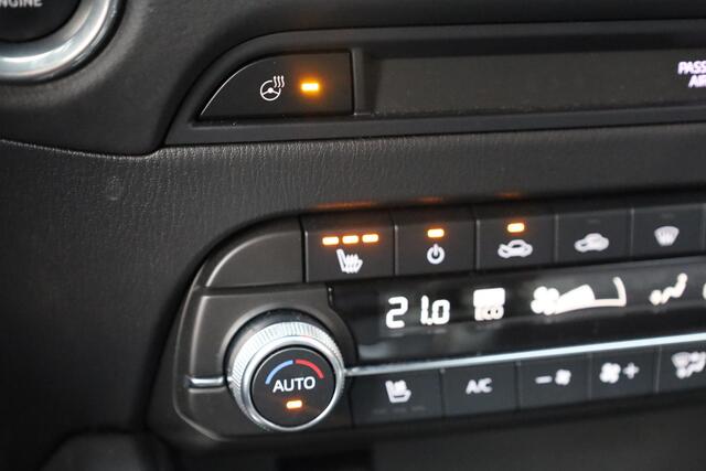 Mazda CX-5 2.0 e-SkyActiv-G M Hybrid 165 Homura 360-CAMERA STOELKOELING STUURVERW. 4xSTOELVERW. HUD/ADD LEER MEMORY BOSE CARPLAY DAB NAVI ELEK.LAADKLEP 19"LMV 2xKEYLESS ENZ!