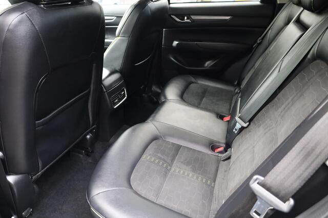 Mazda CX-5 2.0 e-SkyActiv-G M Hybrid 165 Newground HUD CARPLAY LEER/ALCANTARA 360-CAMERA STOEL/STUURVERW. ELEC.KLEP/STOEL LANE-ASSIST HILL-HOLD KEYLESS CRUISE CLIMA DAB 2XPDC 19''LMV