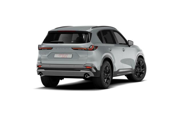 Mazda CX-5 Homura - Zwart lederen interieur | 19-inch lichtmetalen velgen, Black | Alarmsysteem | Automatisch dimmende binnenspiegel met randloos design