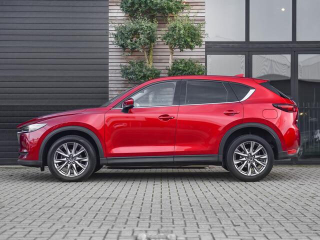 Mazda CX-5 2.5 SkyActiv-G 194 GT-M Feestdagen geopend bel voor een afspraak. Leren bekleding, Adaptief cruise control, Camara 360, Apple Carplay