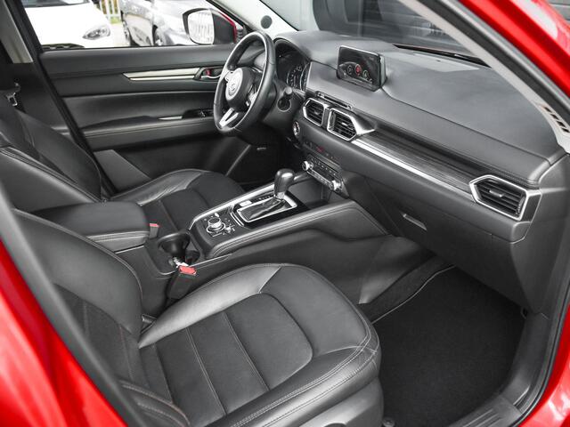 Mazda CX-5 2.5 SkyActiv-G 194 GT-M Feestdagen geopend bel voor een afspraak. Leren bekleding, Adaptief cruise control, Camara 360, Apple Carplay