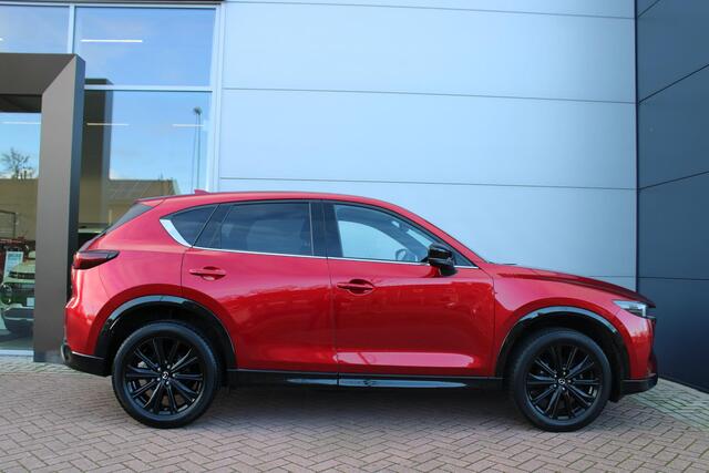 Mazda CX-5 2.0 SkyActiv-G 165 Homura Leer/Alcantara Airco Bose 360 Camera Carplay VOL!!!!!
