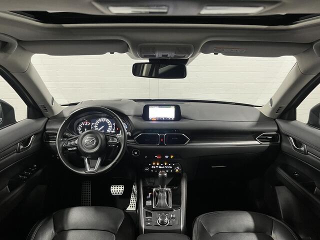 Mazda CX-5 2.5 4WD SkyActiv-G 194 Luxury Open dak | Adapt. Cruise | Leder | 360 camera | Head-up | Stoel ventilatie | Stoel-/stuurverwarming