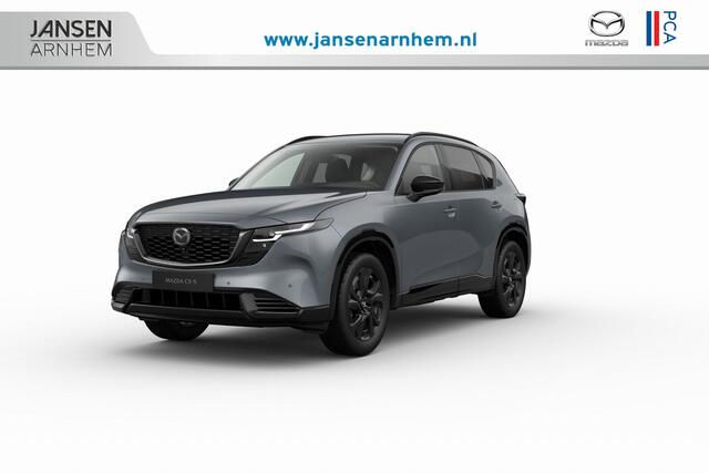 Mazda CX-5 Homura - Zwart lederen interieur & Panoramic Pack | 19-inch lichtmetalen velgen, Black | Alarmsysteem | Automatisch dimmende binnenspiegel met randloos design