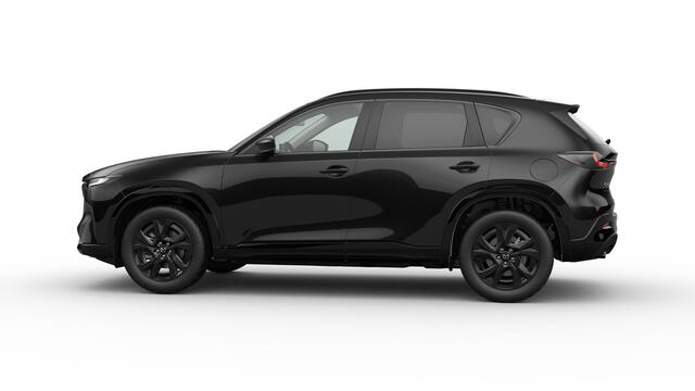 Mazda CX-5 Homura - Tan lederen interieur & Panoramic Pack | 19-inch lichtmetalen velgen, Black | Alarmsysteem | Automatisch dimmende binnenspiegel met randloos design