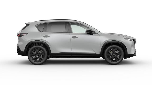 Mazda CX-5 Homura - Zwart lederen interieur | 19-inch lichtmetalen velgen, Black | Alarmsysteem | Automatisch dimmende binnenspiegel met randloos design