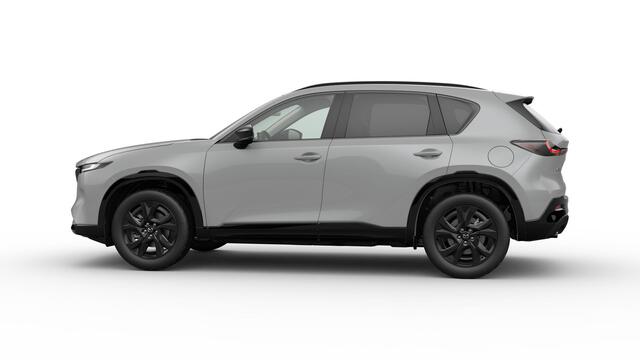 Mazda CX-5 Homura - Zwart lederen interieur | 19-inch lichtmetalen velgen, Black | Alarmsysteem | Automatisch dimmende binnenspiegel met randloos design