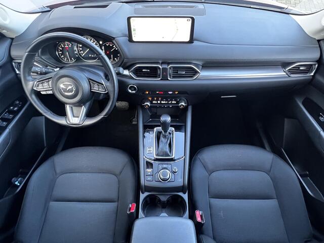 Mazda CX-5 2.0 e-SkyActiv-G M Hybrid 165 Advantage Automaat / Fabrieksgarantie tot 07-2026 / Goed onderhouden / 2000 kg trekhaak / Navigatie / Camera 360° / HUD / Elektrische klep / Apple Carplay Android / 19" wielen + All Season banden /