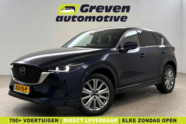 Mazda CX-5 2.0 165PK e-Skyactiv Takumi | 360° | HuD | Bose | Memory | Virtual | Stoel/ Stuur verw. | Keyless | Adap. Cruise | Carplay