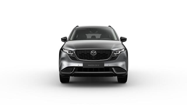 Mazda CX-5 Homura - Zwart lederen interieur | 19-inch lichtmetalen velgen, Black | Alarmsysteem | Automatisch dimmende binnenspiegel met randloos design