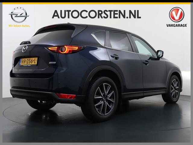 Mazda CX-5 2.0I AUT.6 165pk GT M Elektr.Stoel+Leer+Geheugen+Verwarmd Trekhaak Bose®-Audio Apple Carplay Android Auto Navi Camera Stoel+Stuurverwarming Pdc SkyActiv-G Sky Lease Dodehoek detector Cruise control Led Privacy Glas Bluetooth Lmv 19" Origineel Nederlandse,