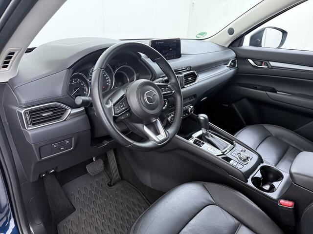 Mazda CX-5 2.0I AUT.6 165pk GT M Elektr.Stoel+Leer+Geheugen+Verwarmd Trekhaak Bose®-Audio Apple Carplay Android Auto Navi Camera Stoel+Stuurverwarming Pdc SkyActiv-G Sky Lease Dodehoek detector Cruise control Led Privacy Glas Bluetooth Lmv 19" Origineel Nederlandse,