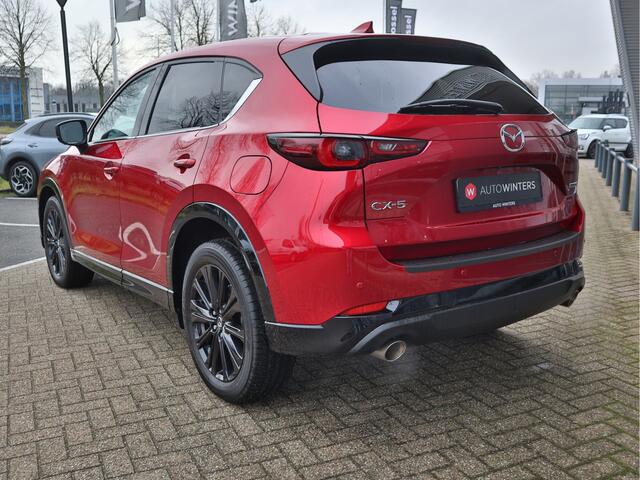 Mazda CX-5 2.5 SkyActiv-G 194 Homura Automaat 360-Cam | Leder | Stoelverwarming | Stuurverwarming