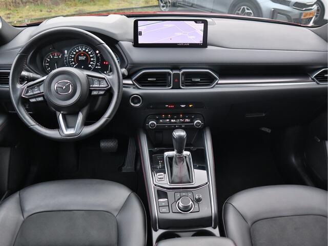 Mazda CX-5 2.5 SkyActiv-G 194 Homura Automaat 360-Cam | Leder | Stoelverwarming | Stuurverwarming