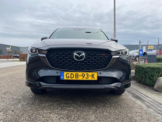 Mazda CX-5 2.0 e-SkyActiv-G M Hybrid 165 Homura Black Edition | Adap. Cruise Control | BOSE | Carplay | Trekhaak | Lederen bekleding | Elek. bedienbare achterklep