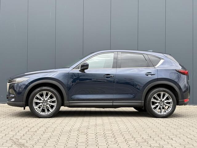 Mazda CX-5 2.5 SkyActiv-G 194 GT-M 4WD / Stoelverwarming voor en achter / Trekhaak (2000kg) / Stuurwiel verwarming / Cruise Control / Lederen bekleding / All-season banden /