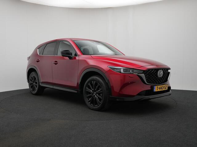 Mazda CX-5 2.0 e-SkyActiv-G Homura automaat met Black Comfort Pack, wegklapbare trekhaak en all-weather banden : dealer onderhouden