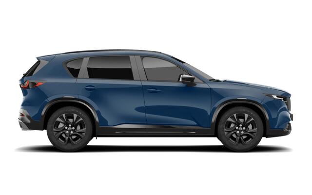 Mazda CX-5 Homura - Zwart lederen interieur & Panoramic Pack | 19-inch lichtmetalen velgen, Black | Alarmsysteem | Automatisch dimmende binnenspiegel met randloos design