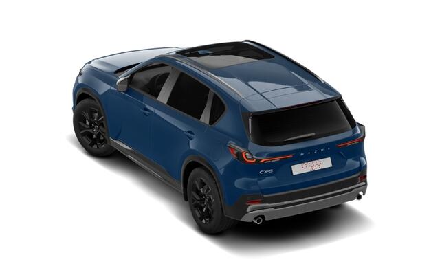 Mazda CX-5 Homura - Zwart lederen interieur & Panoramic Pack | 19-inch lichtmetalen velgen, Black | Alarmsysteem | Automatisch dimmende binnenspiegel met randloos design