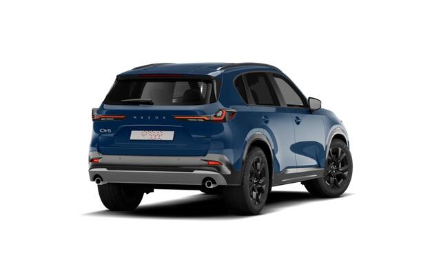 Mazda CX-5 Homura - Tan lederen interieur & Panoramic Pack | 19-inch lichtmetalen velgen, Black | Alarmsysteem | Automatisch dimmende binnenspiegel met randloos design