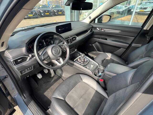 Mazda CX-5 2.0 SkyActiv-G 165 Sportive 360gr CAMERA | Bose AUDIO | EL. A. KLEP | LEDER/ALCANTARA | SKIDPLATE | NED. AUTO | 1e EIGENAAR | DEALER ONDERHOUDEN