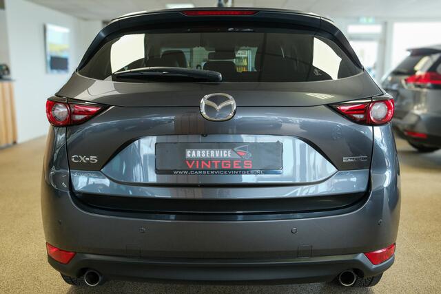 Mazda CX-5 2.0 SkyActiv-G 165 Newground 360 Leder/Alcantara Lane assist, Add cruise, 19"inch, Automaat!