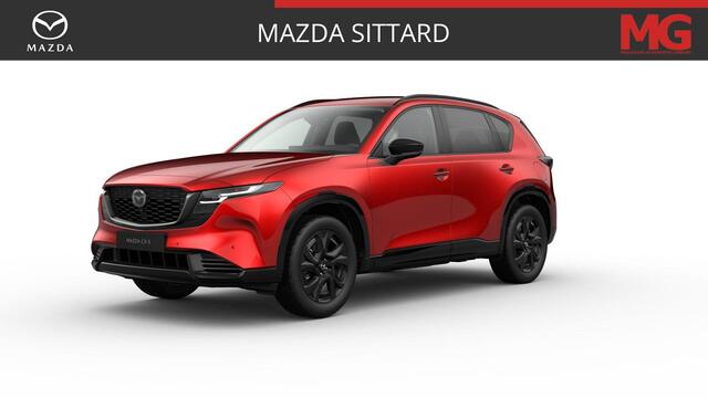 Mazda CX-5 2.5 E-SKYACTIV G 141 M HYBRID Homura | Nieuw | Panoramadak | 360 Camera | 19' LM velgen
