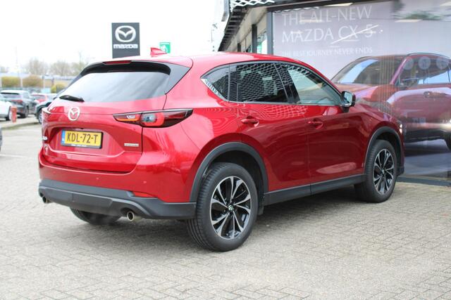 Mazda CX-5 2.5 SkyActiv-G 194 Luxury-Line , Automaat, 360 Camera, Bose, Stoel/Stuurverwarming, Adap.Cruise, LMV 19 Inch, Apple Carplay, Android Auto, HUD, PDC, LKA, BSM